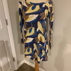 French Connection LS Dress retro look